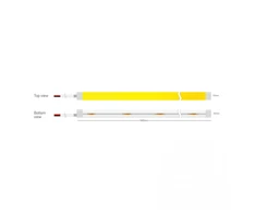 14,4W/m LED NEON juosta, 24V, 182LEDs/m, 2700K, IP67, 5m ritė, LS66