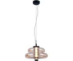 14,5W LED pakabinamas šviestuvas SIRA, gintaro sp., 2700K, C4013190AB