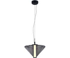 14,5W LED pakabinamas šviestuvas YARA, pilkos/dūmų sp., 2700K, C4012190FU