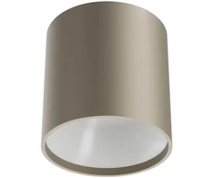 Lubinis šviestuvas 14,5W LED paviršinis šviestuvas HERA, rusvas/baltos sp., 2700K, dimeriuojamas, 01-4220
