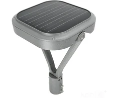 14W LED gatvės šviestuvas HYBRID, pilkas, 4000K, su judesio davikliu, IP65