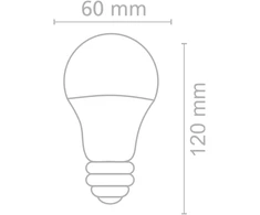 14W LED lemputė, E27, 4000K, ACB62394