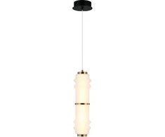 14W LED pakabinamas šviestuvas DERECK, baltos/juodos/bronzos sp., 3000K, 4322600