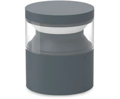 14W LED pastatomas lauko šviestuvas BOEING, antracito sp., 3000K, IP65, 346656