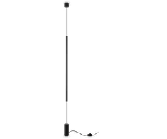 Sieninis šviestuvas 14W LED pastatomas - pakabinamas šviestuvas FILO, juodas, 2700K, 341125
