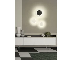 14W LED sieninis šviestuvas TATOO, baltas, 3000K, 01-2688