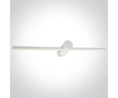 Sieninis šviestuvas 14W LED sieninis vonios šviestuvas, baltas, 3000/3500/4000K, IP44, 38114N/W/V