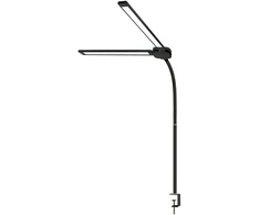 14W LED stalo šviestuvas TENUIX DUO, juodas, 3000/4000/6000K