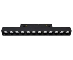 14W LED šviestuvas į magnetines sistemas VIOKEF MAGNETIC, juodas, 4000K, dimeriuojamas, 4244412