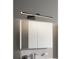 Sieninis šviestuvas 14W LED veidrodžio šviestuvas, juodas, 3000K