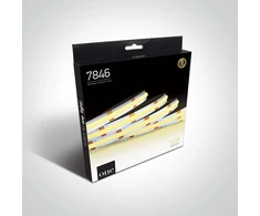 14W/m lanksti COB LED juosta, 608LED/m, 2700-6500K, IP20, 5m ritė, 7846/DEW