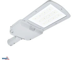 150W LED gatvės šviestuvas AVENUE, šviesiai pilkas, 2700K, IP66, 150°x78°