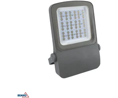 150W LED prožektorius CAMPUS, pilkas, 3000K, IP66