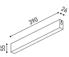 150W magnetinių bėgelių maitinimo šaltinis dėžutėje, 48V, juodas