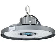 150W UFO pramoninis šviestuvas, pilkas, 6000K, IP65