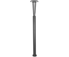 15,5W LED pastatomas lauko šviestuvas, tamsiai pilkas, 3000K, IP65, E445