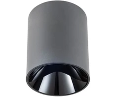 Lubinis šviestuvas 15,5W LED paviršinis šviestuvas TAKTO, matinės juodos sp., 2700K, dimeriuojamas, 01-4202
