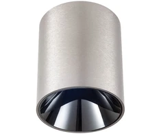 Lubinis šviestuvas 15,5W LED paviršinis šviestuvas TAKTO, nikelio sp., 3000K, dimeriuojamas, 01-3659