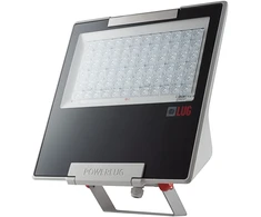155W LED prožektorius POWERLUG, pilku korpusu, 4000K, IP65