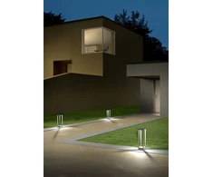 15,8W LED pastatomas lauko šviestuvas TOWER, tamsiai pilkas, 3000K, IP54, 9578