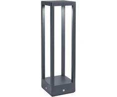15,8W LED pastatomas lauko šviestuvas TOWER, tamsiai pilkas, 3000K, IP54, 9578