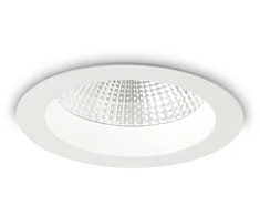 Lubinis šviestuvas Ideal Lux 15W recessed lamp 1 light BASIC, 3000K, juodas