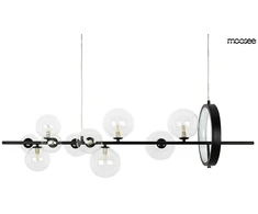 15W LED + 10xG9 pakabinamas šviestuvas ALURE LINE 120, juodas, 3000K, lemputės parduodamos atskirai