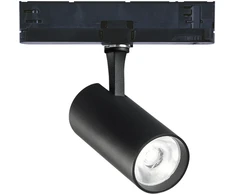 15W LED akcentinis šviestuvas į 3 fazių bėgelį FOX, juodas, 3000K, dimeriuojamas, 302553
