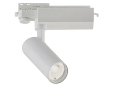 15W LED akcentinis šviestuvas į 3 fazių bėgelius HERCULES, baltas, 3000K, 3913-010W-3-S-24