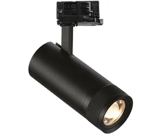 15W LED akcentinis šviestuvas į 3 fazių bėgelius EOS, juodas, 2700K, 340791
