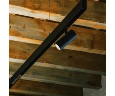 15W LED akcentinis šviestuvas į magnetines sistemas NEXIA, juodas, 3000K, 36˚