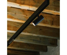 15W LED akcentinis šviestuvas į magnetines sistemas NEXIA, juodas, 3000K, 24˚, DALI