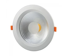 15W LED apvalus šviestuvas COB, 3000K