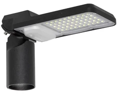 15W LED gatvės šviestuvas URBAN AREA, juodas, 4000K, 155°x80°