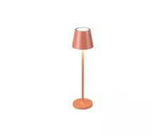 1,5W LED įkraunamas stalo šviestuvas, plytų sp., 3000K, dimeriuojamas, IP54, E370
