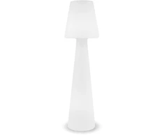 1,5W LED įkraunamas šviestuvas LOLA 165, baltas, 6000K/RGB, IP54, su USB jungtimi, dimeriuojamas