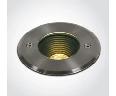 15W LED įleidžiamas į žemę lauko šviestuvas, plieno sp., 3000K, IP67, 69070C/W