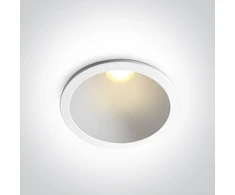 15W LED įleidžiamas šviestuvas, baltas, 3000/4000/5000K, 50°, 10115D/W/V