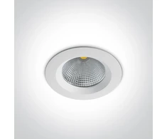 15W LED įleidžiamas šviestuvas, baltas, 3000K, 10115CA/W/W