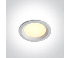 15W LED įleidžiamas šviestuvas, baltas, 3000/4000/5000K, IP54, 10115BX/W/V