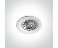 15W LED įleidžiamas šviestuvas, baltas, 3000K, 10115G/W/W