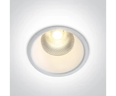 15W LED įleidžiamas šviestuvas, baltas, 3000/3500/4000K, 10115FD/W/V