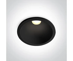 15W LED įleidžiamas šviestuvas, juodas, 3000/4000/5000K, 10115D/B/V