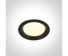 15W LED įleidžiamas vidaus/lauko šviestuvas, juodas, 3000/4000/5000K, IP54, 10115BX/B/V