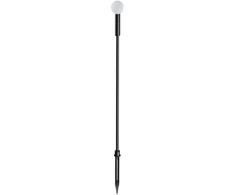 1,5W LED įsmeigiamas šviestuvas TWIGGY, juodas, 3000K, IP65, 348360