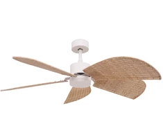 15W LED lubinis šviestuvas - ventiliatorius, medžio/baltos sp., 3000/4000/6500K, 25328