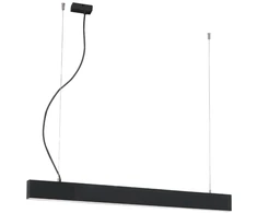 Pakabinamas šviestuvas 15W LED pakabinamas linijinis šviestuvas SASA, juodas, 3000K, DALI, 580mm, 3917-00058-3-B-P-D3