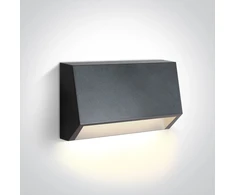 1,5W LED sieninis šviestuvas, antracito sp., 2700/3300/4000K, IP65, 67386A/AN/V