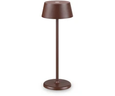 Ideal Lux 1,5W LED stalo šviestuvas PURE, kavos sp., 3000K, dimeriuojamas, IP54, 311661