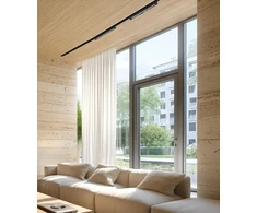 15W LED šviestuvas į 3 fazių bėgelius, juodas, 2700/3000/4000K, S244